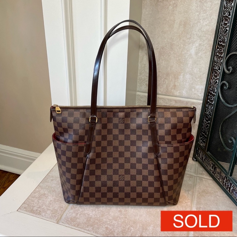 Louis Vuitton Totally MM Damier Ebene Print